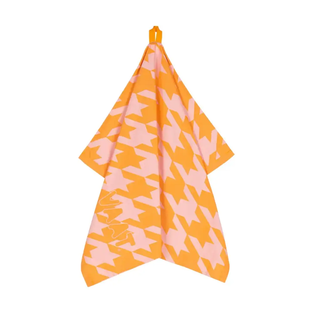 VAAT.  Amsterdam Gift set I Love Pied de Poule - Pink/Orange