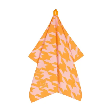 VAAT.  Amsterdam Gift set I Love Pied de Poule - Pink/Orange