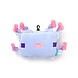 Relaxeazzz Minecraft Axolotl Rond Reiskussen &  Slaapmasker