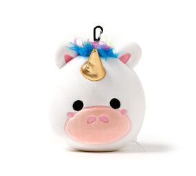 Relaxeazzz Eenhoorn Rond Reiskussen & Slaapmasker