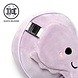 Relaxeazzz Pluche Octopus Rond Reiskussen & Slaapmasker