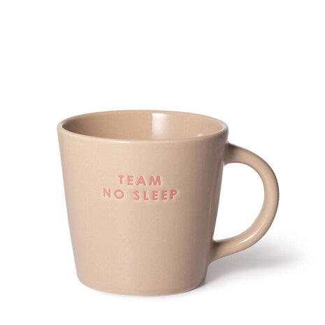 Vondels Ceramic cappuccino cup TEAM NO SLEEP