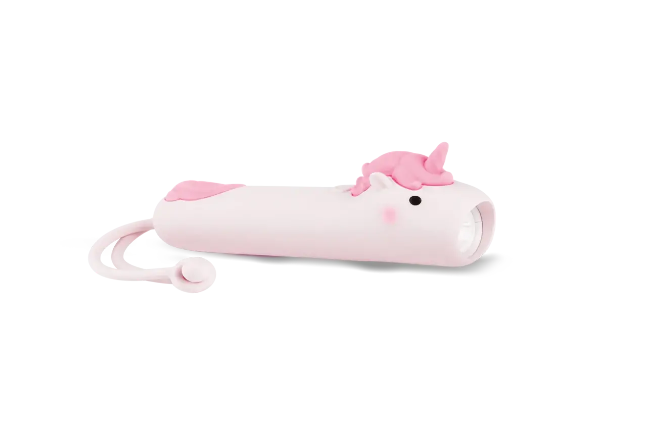 Rabbit&Friends Unicorn Silicone Flashlight