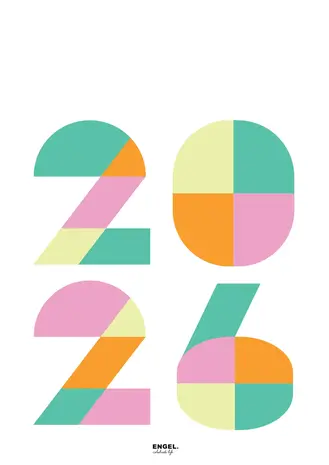 Engel Jaarkalender A3