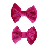 Souza Haar Clips Jutta fuchsia strik