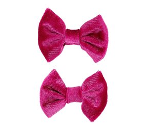 Souza Haar Clips Jutta fuchsia strik