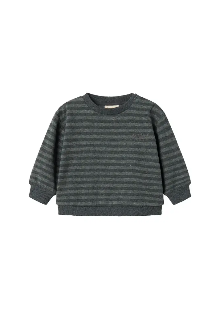 MarMar Copenhagen Shirt Tammas B - Forest Stripe Melange