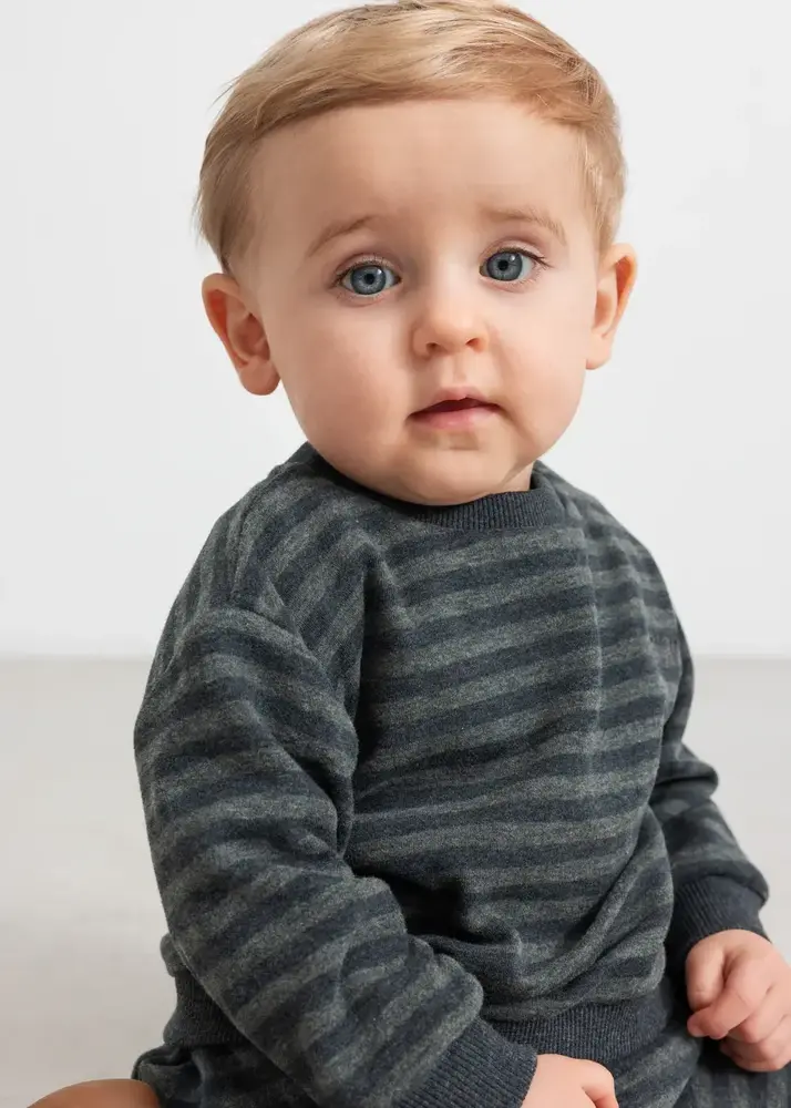 MarMar Copenhagen Shirt Tammas B - Forest Stripe Melange