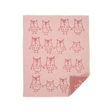 Klippan Wiegdeken Hand in Hand  rose brown Klippan Wiegdeken Hand in Hand  rose brown