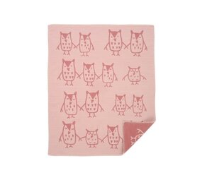 Klippan Wiegdeken Hand in Hand  rose brown Klippan Wiegdeken Hand in Hand  rose brown