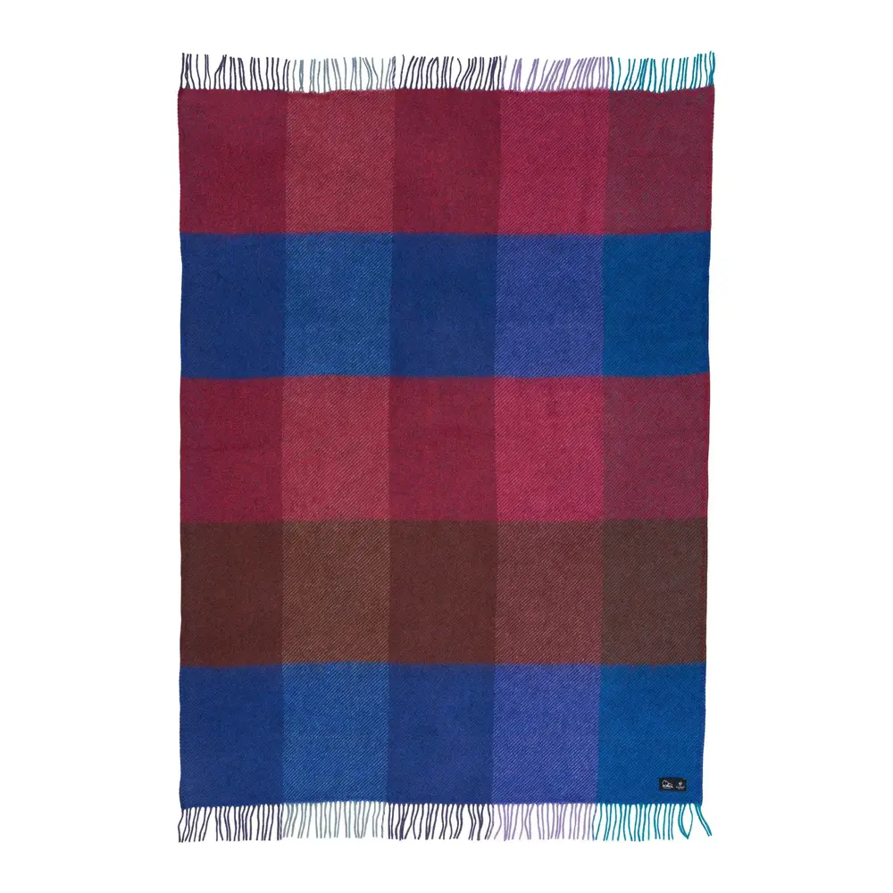 Klippan Plaid Gotland Check - Malva