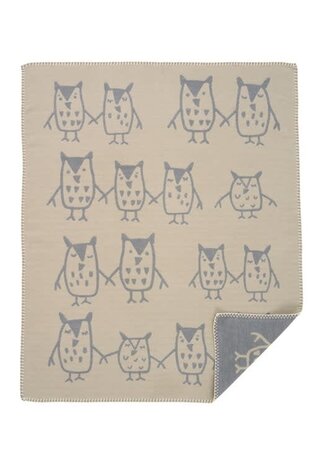 Klippan Wiegdeken  Hand in Hand greige