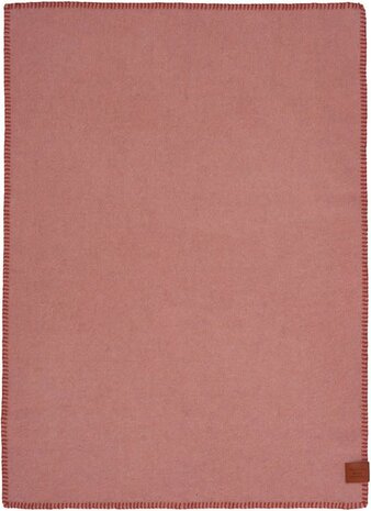 Klippan Wiegdeken Cosy pink/rust