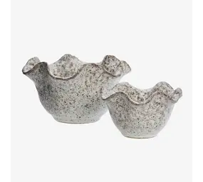 Madam Stoltz Stoneware bowl L