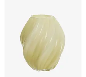 Madam Stoltz Glass vase - Honey Madam Stoltz Glass vase - Honey