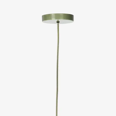 Madam Stoltz Enamel ceiling lamp - Sage