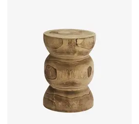 Madam Stoltz Wooden stool Madam Stoltz Wooden stool