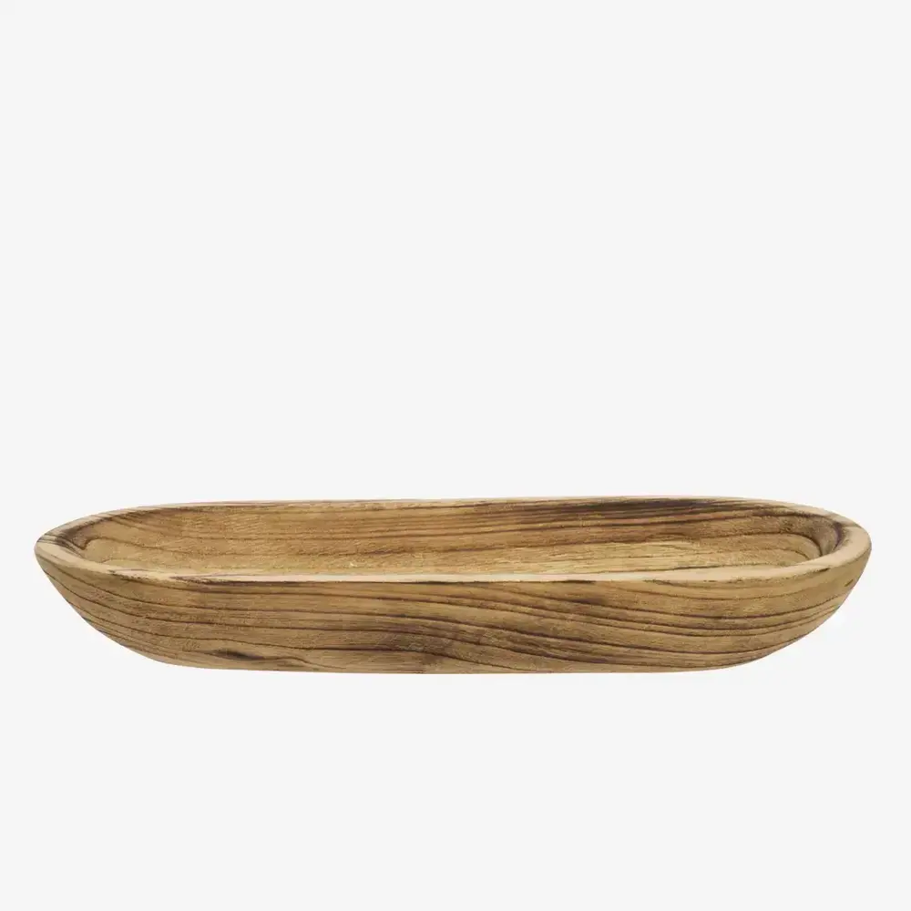 Madam Stoltz Oval wooden tray Madam Stoltz Oval wooden tray