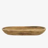 Madam Stoltz Oval wooden tray