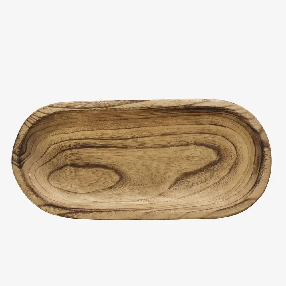 Madam Stoltz Oval wooden tray Madam Stoltz Oval wooden tray