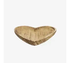 Madam Stoltz Wooden heart tray Madam Stoltz Wooden heart tray