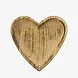 Madam Stoltz Wooden heart tray Madam Stoltz Wooden heart tray