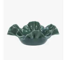 Madam Stoltz Glass bowl - Green