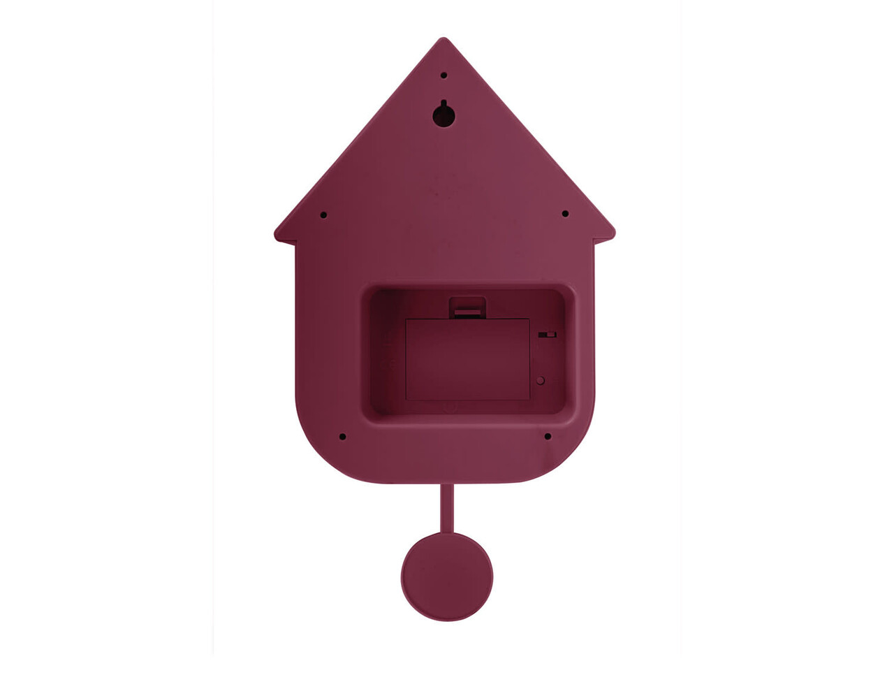 Karlsson Wall Clock Modern Cuckoo Oro - Dark Mauve Karlsson Wall Clock Modern Cuckoo Oro - Dark Mauve