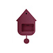 Karlsson Wall Clock Modern Cuckoo Oro - Dark Mauve Karlsson Wall Clock Modern Cuckoo Oro - Dark Mauve