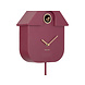 Karlsson Wall Clock Modern Cuckoo Oro - Dark Mauve Karlsson Wall Clock Modern Cuckoo Oro - Dark Mauve