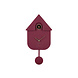 Karlsson Wall Clock Modern Cuckoo Oro - Dark Mauve Karlsson Wall Clock Modern Cuckoo Oro - Dark Mauve