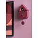 Karlsson Wall Clock Modern Cuckoo Oro - Dark Mauve Karlsson Wall Clock Modern Cuckoo Oro - Dark Mauve