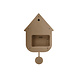 Karlsson Wall Clock Modern Cuckoo Oro - Mocha Brown Karlsson Wall Clock Modern Cuckoo Oro - Mocha Brown