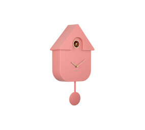 Karlsson Wall Clock Modern Cuckoo Oro - Rose Tan