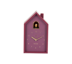 Karlsson Alarm clock Modern Cuckoo Oro - Dark Mauve