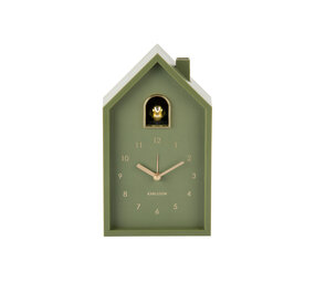 Karlsson Alarm clock Modern Cuckoo Oro - Luxury green