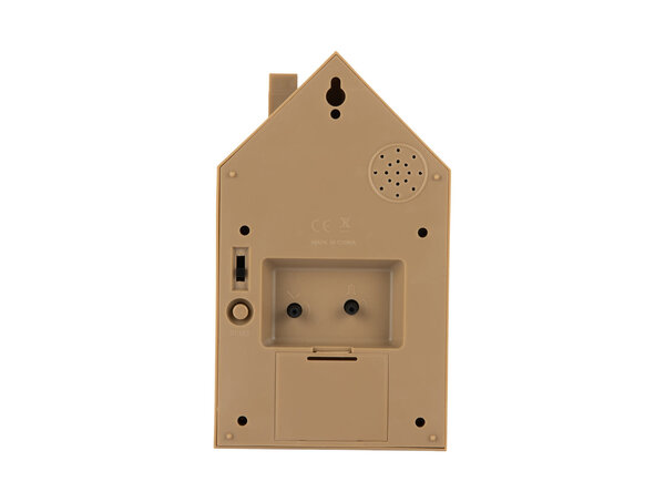 Karlsson Alarm Clock Modern Cuckoo Oro - Mocha Brown