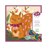 Djeco Stap voor Stap Rijgen met Wol