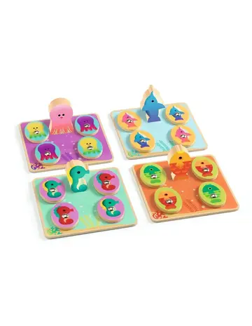 Djeco Ludo Sea - 4 spellen