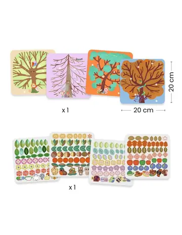 Djeco Door de Seizoenen Heen Djeco Door de Seizoenen Heen