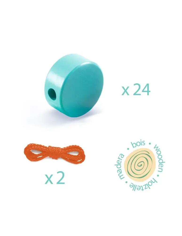 Djeco Grote Kralen Filacolor