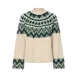 Y.A.S Liri LS Wool Blend Knit Pullover – Birch Ponderosa Pine Y.A.S Liri LS Wool Blend Knit Pullover – Birch Ponderosa Pine