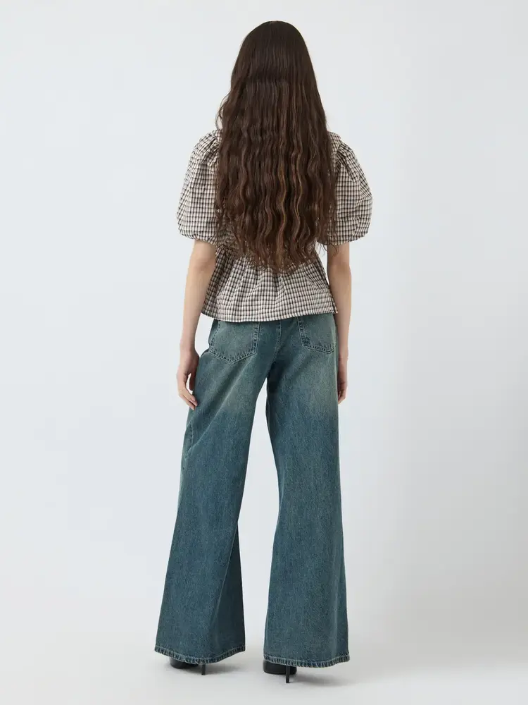 Y.A.S Siva HMW Wide Jeans – Medium Blue Denim Y.A.S Siva HMW Wide Jeans – Medium Blue Denim