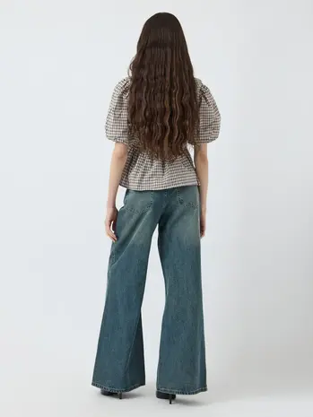 Y.A.S Siva HMW Wide Jeans – Medium Blue Denim Y.A.S Siva HMW Wide Jeans – Medium Blue Denim