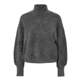 Y.A.S Listra LS Glitter Pullover – Magnet Y.A.S Listra LS Glitter Pullover – Magnet