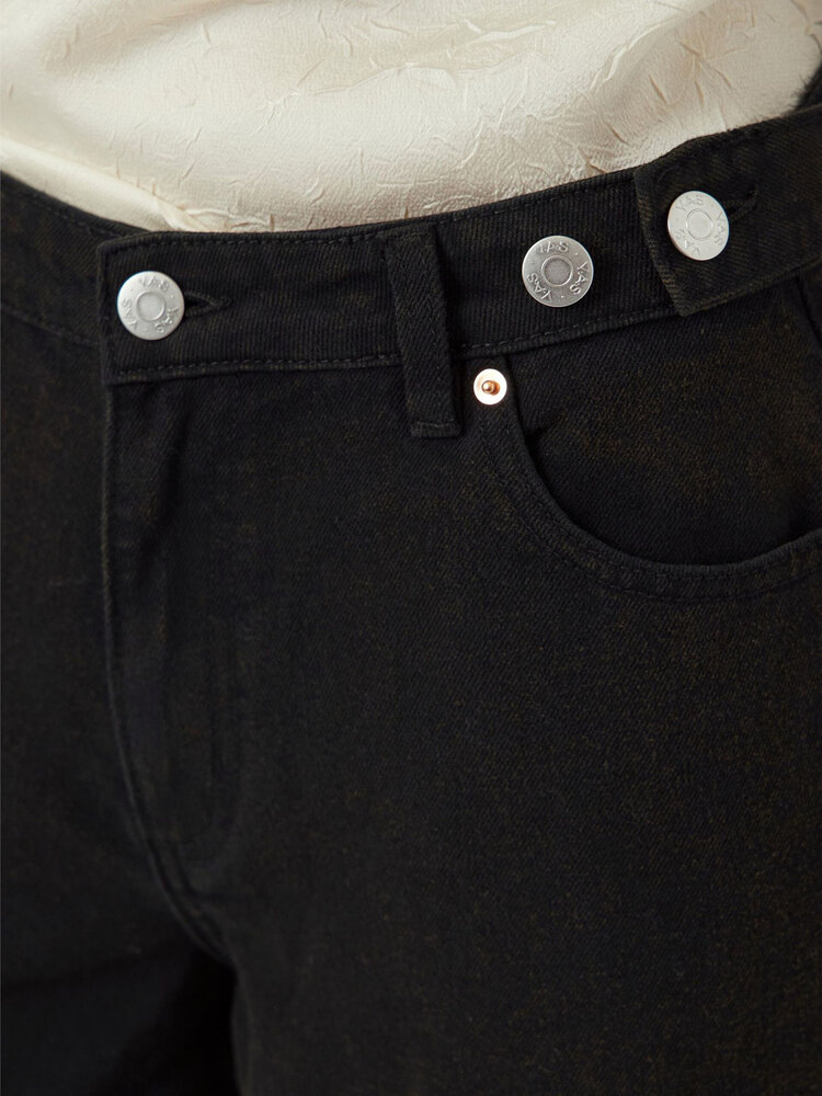 Y.A.S Lami Jeans - Dark Brown Denim