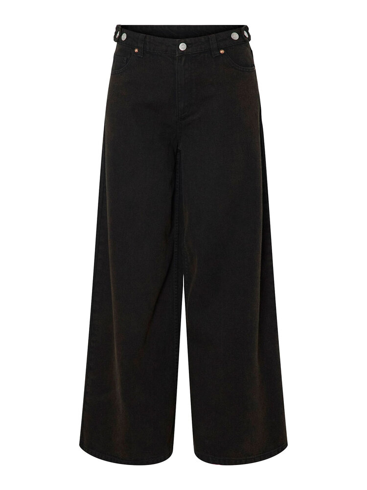 Y.A.S Lami Jeans - Dark Brown Denim