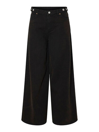 Y.A.S Lami Jeans - Dark Brown Denim