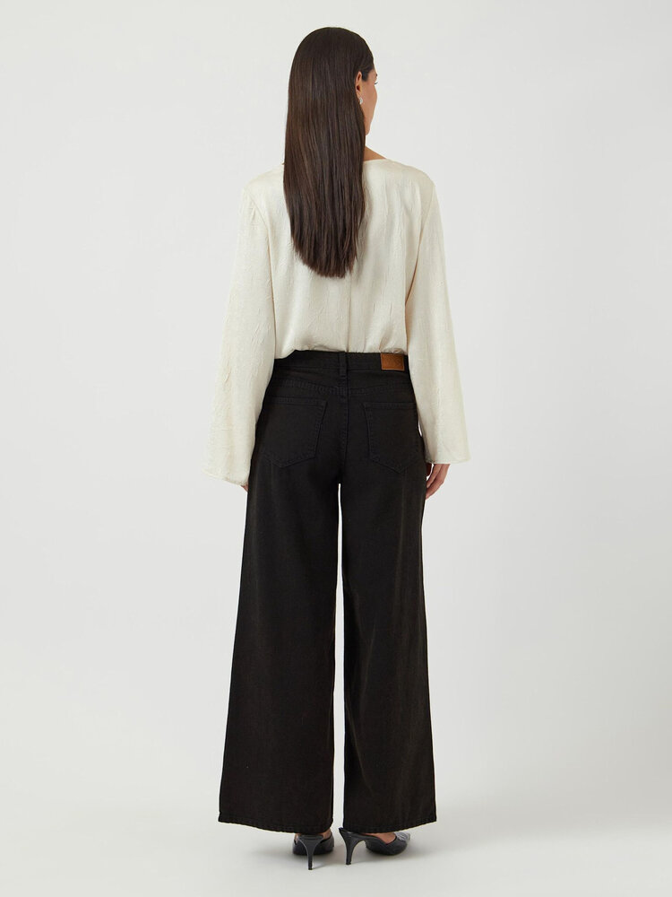 Y.A.S Lami Jeans - Dark Brown Denim