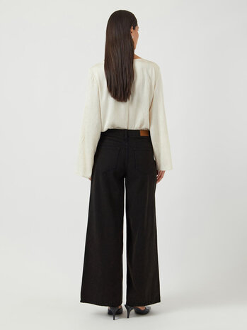 Y.A.S Lami Jeans - Dark Brown Denim